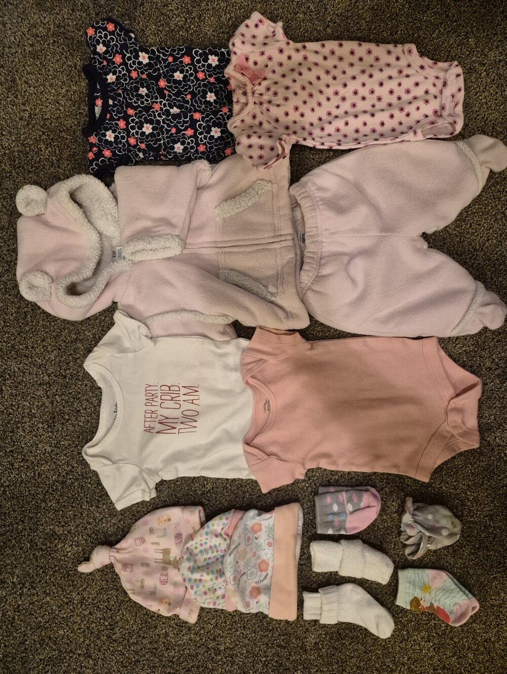 Adorable 14 Piece Baby Girl Bundle (Newborn) ***CLOSET SALE!!***